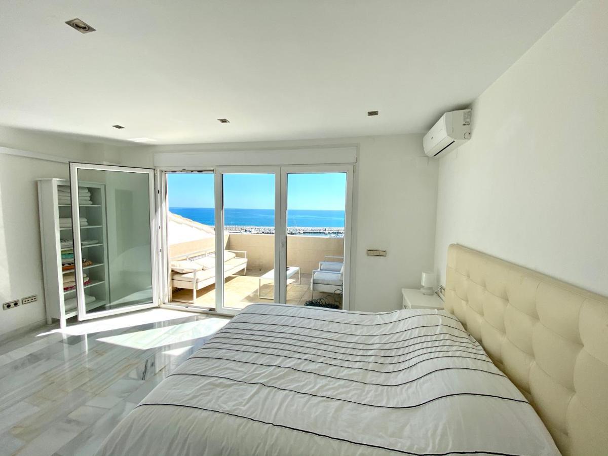 Luxury Puerto Banus Penthouse With Parking & Wi-Fi Apartment Marbella Exterior photo